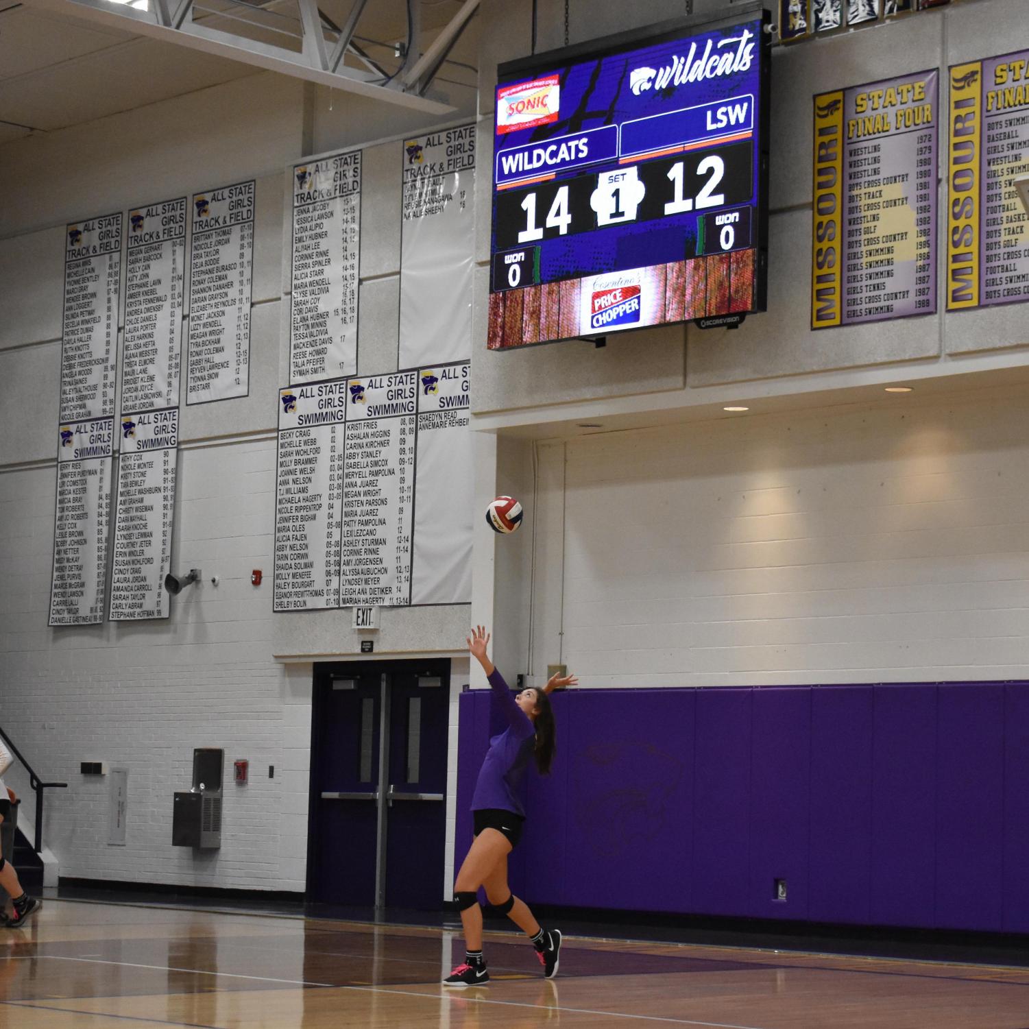 The Purple Post | Scorevision Scoreboards Light Up The Gym